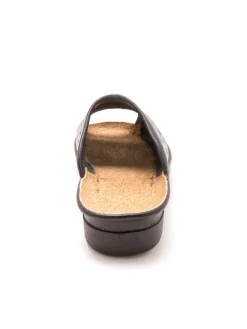 Femme Pédiconfort Mules en cuir à galbe anatomique