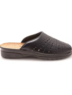 Femme Pédiconfort Mules en cuir à galbe anatomique