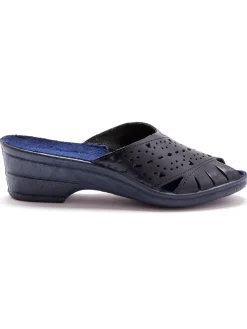 Femme Pédiconfort Mules en cuir ajouré