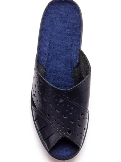 Femme Pédiconfort Mules en cuir ajouré