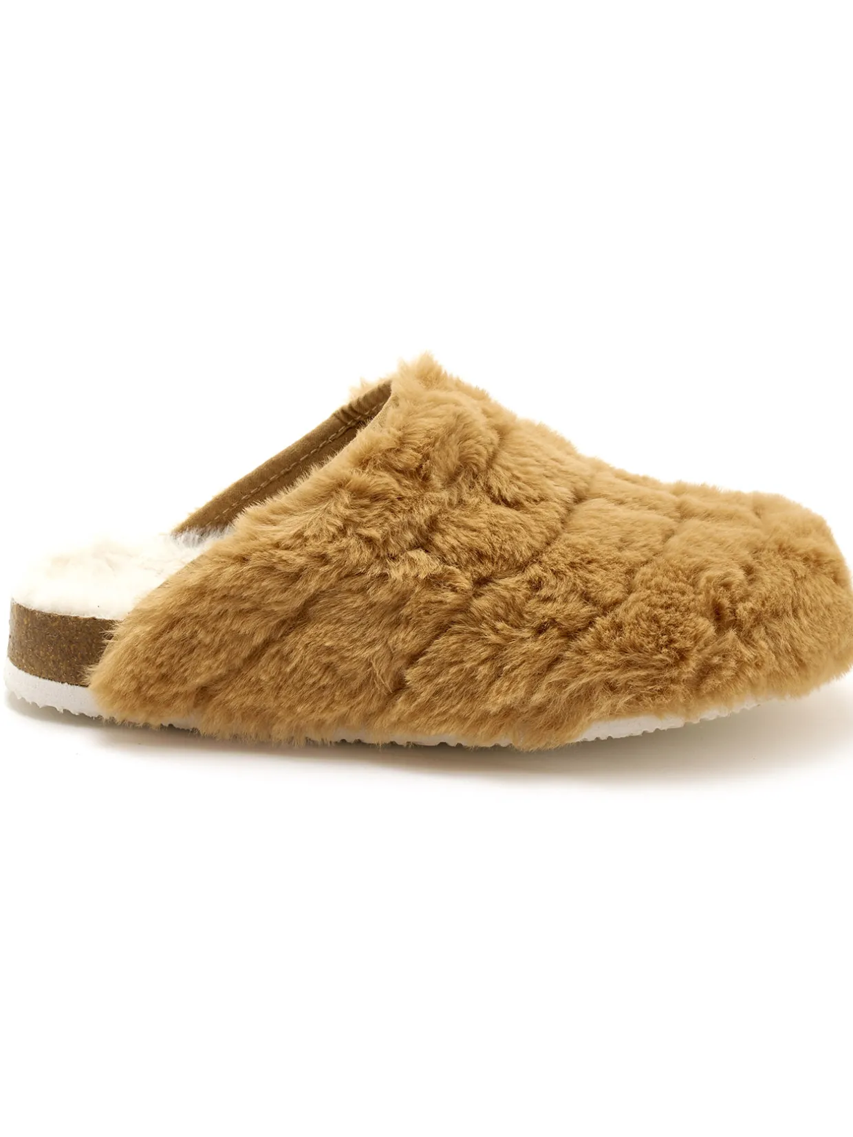 Femme Pédiconfort Mules entièrement fourrées