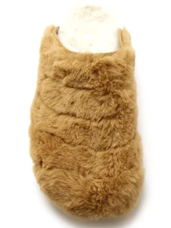 Femme Pédiconfort Mules entièrement fourrées