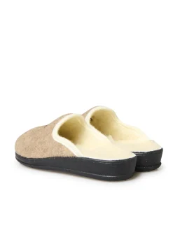 Femme Pédiconfort Mules entièrement fourrées laine