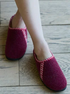 Femme Pédiconfort Mules fourrés laine majoritaire