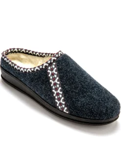 Femme Pédiconfort Mules fourrés laine majoritaire