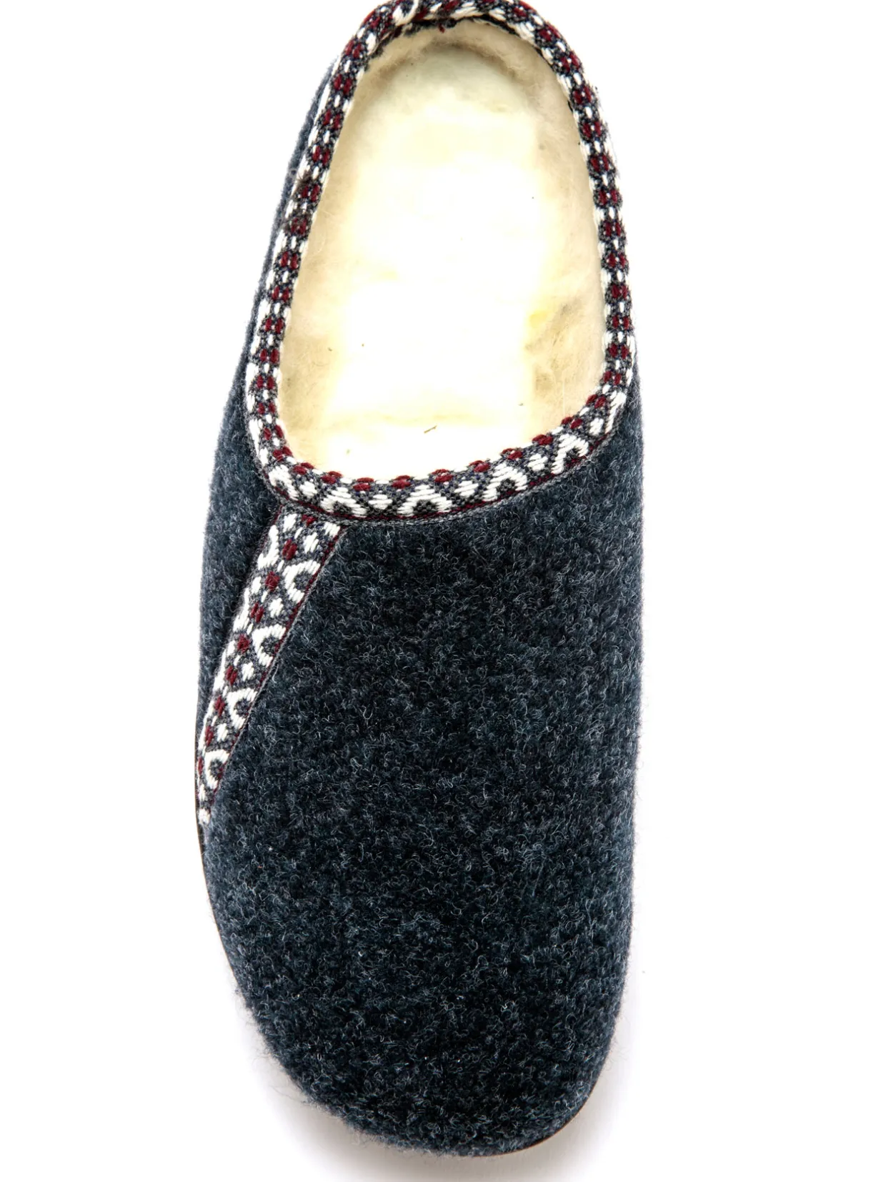 Femme Pédiconfort Mules fourrés laine majoritaire