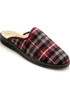 Homme Pédiconfort Mules mixtes fourrées laine majoritaire