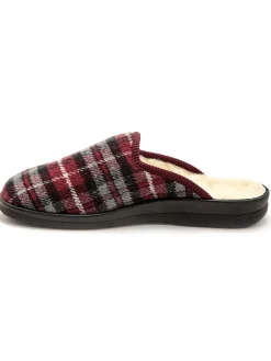 Homme Pédiconfort Mules mixtes fourrées laine majoritaire