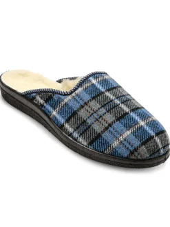 Homme Pédiconfort Mules mixtes fourrées laine majoritaire