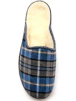 Homme Pédiconfort Mules mixtes fourrées laine majoritaire