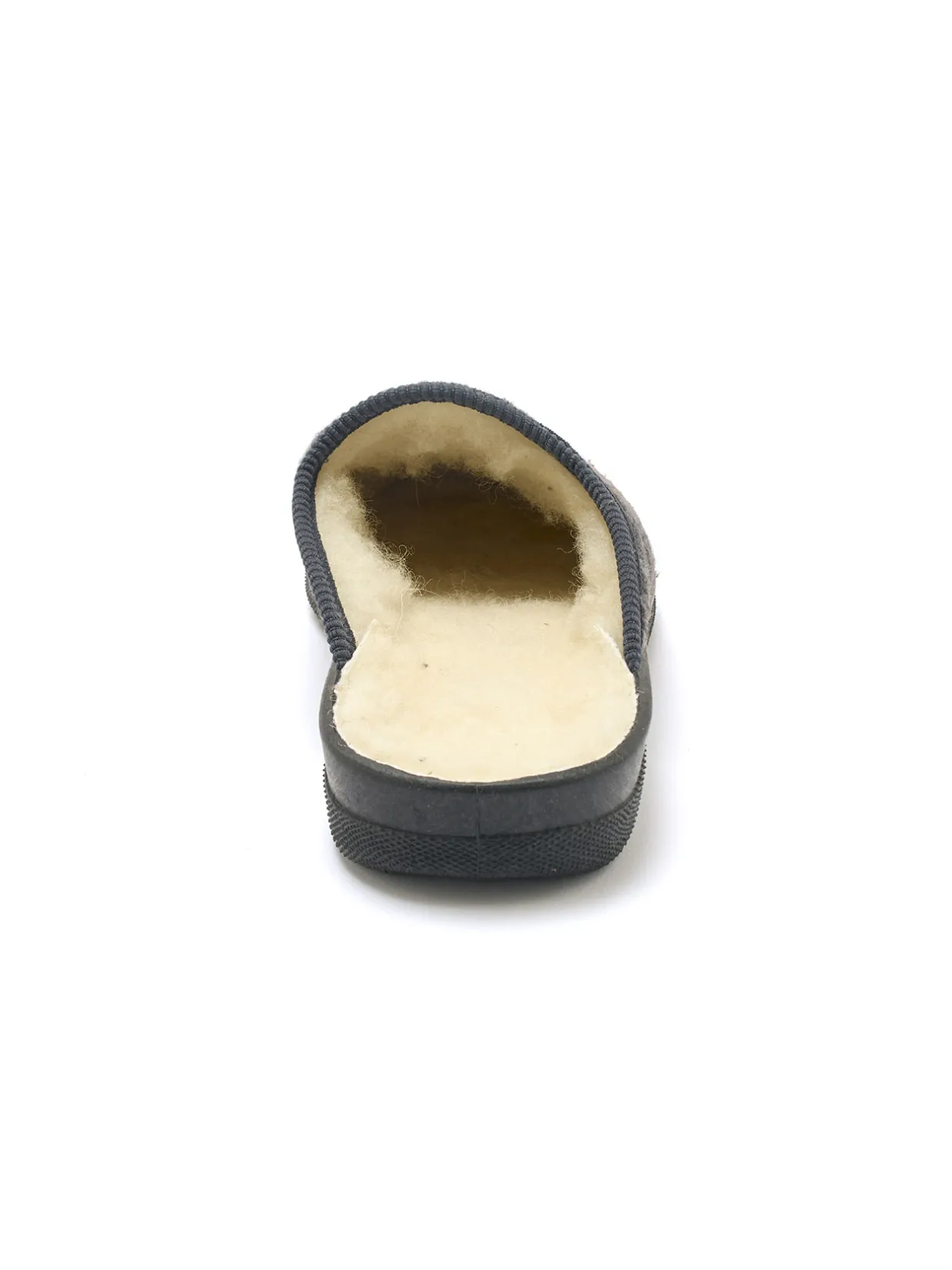 Homme Pédiconfort Mules mixtes fourrées laine majoritaire