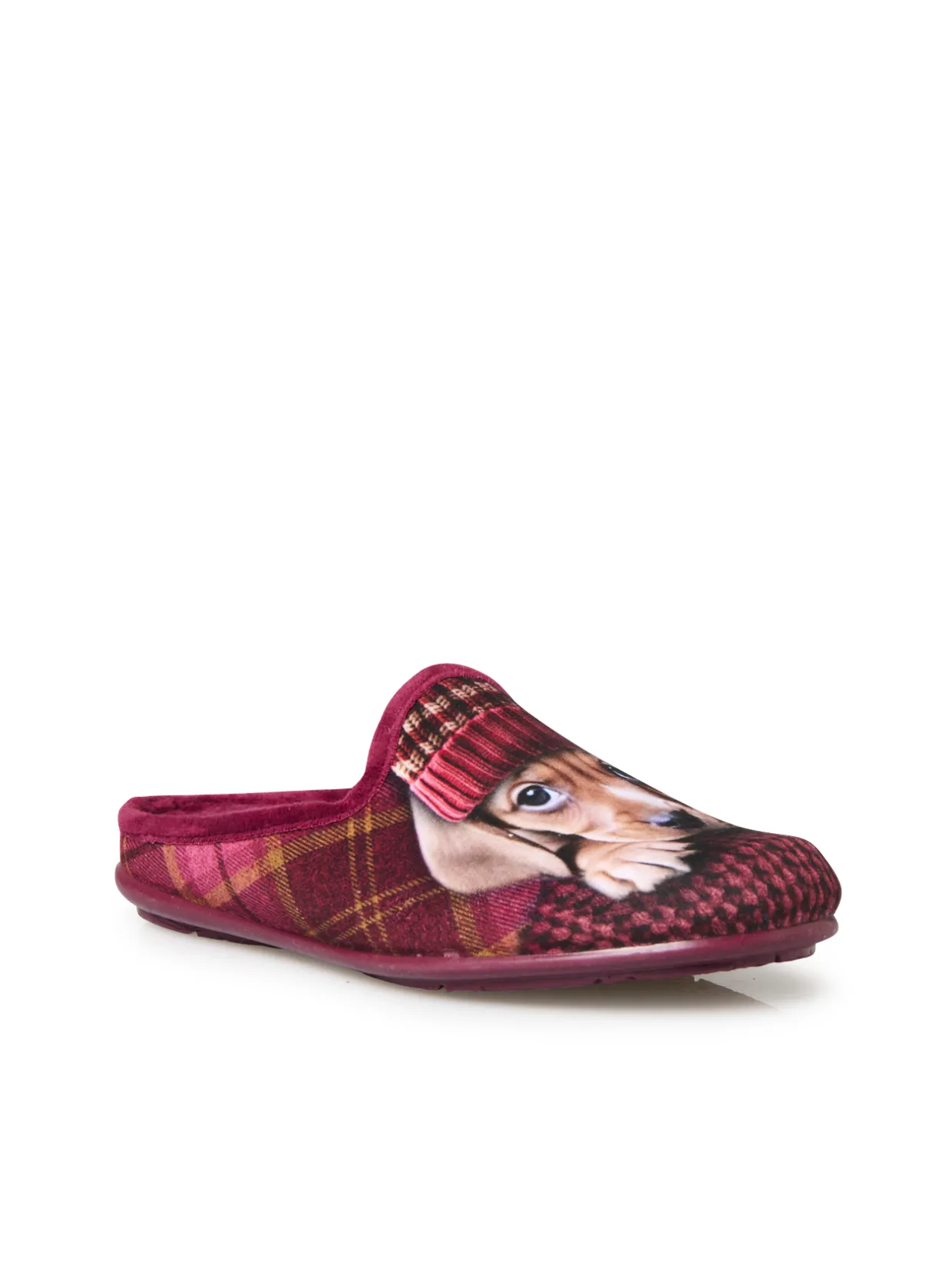 Femme Pédiconfort Mules motif chat ou chien