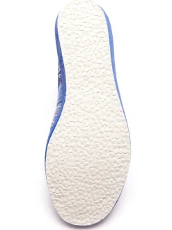 Femme Pédiconfort Mules rayées grande largeur