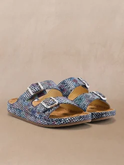 Femme Pédiconfort Mules réflexologie extra larges