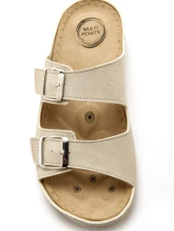 Femme Pédiconfort Mules réflexologie extra larges