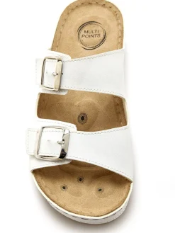 Femme Pédiconfort Mules réflexologie extra larges