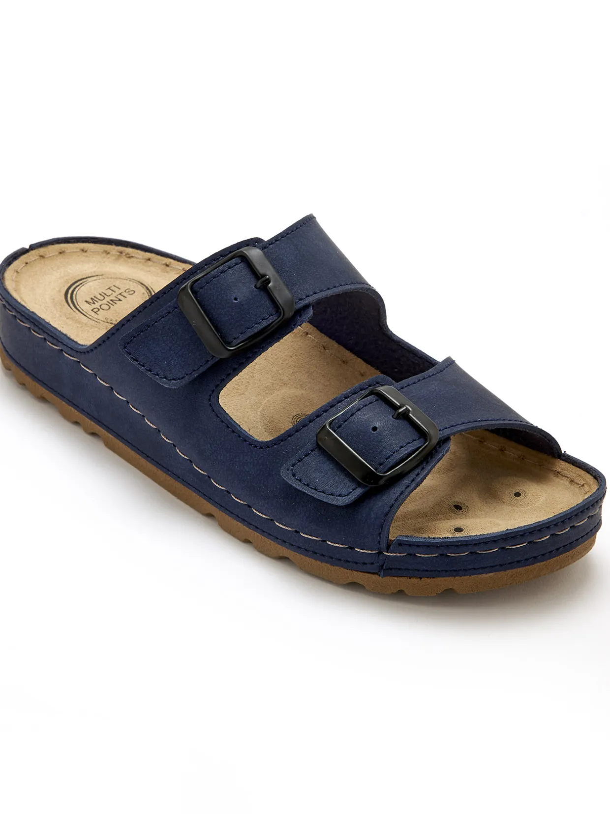 Femme Pédiconfort Mules réflexologie extra larges