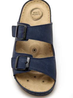 Femme Pédiconfort Mules réflexologie extra larges