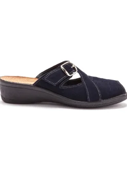 Femme Pédiconfort Mules réglables intérieur liège