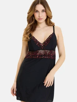 Sans Complexe Nuisette sexy dentelle et microfibre