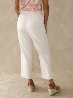 Femme Daxon Pantacourt coupe droite et large