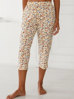 Daxon Pantacourt de pyjama jersey pur coton