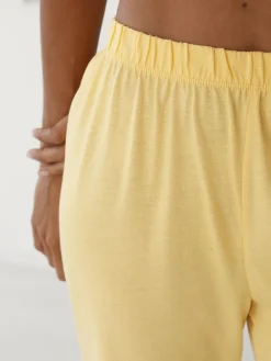 Daxon Pantacourt de pyjama jersey pur coton