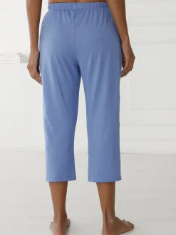 Daxon Pantacourt de pyjama jersey pur coton