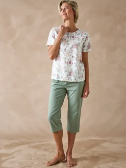 Daxon Pantacourt en maille coton