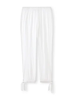 Femme Daxon Pantacourt en maille style sarouel