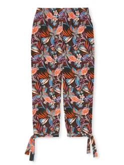 Femme Daxon Pantacourt en maille style sarouel