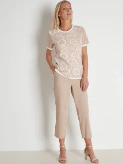 Femme Daxon Pantacourt extensible