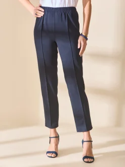 Femme Daxon Pantacourt élastiqué en maille