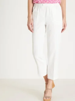 Femme Daxon Pantacourt élastiqué entrejambe 60cm