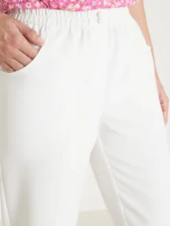 Femme Daxon Pantacourt élastiqué entrejambe 60cm