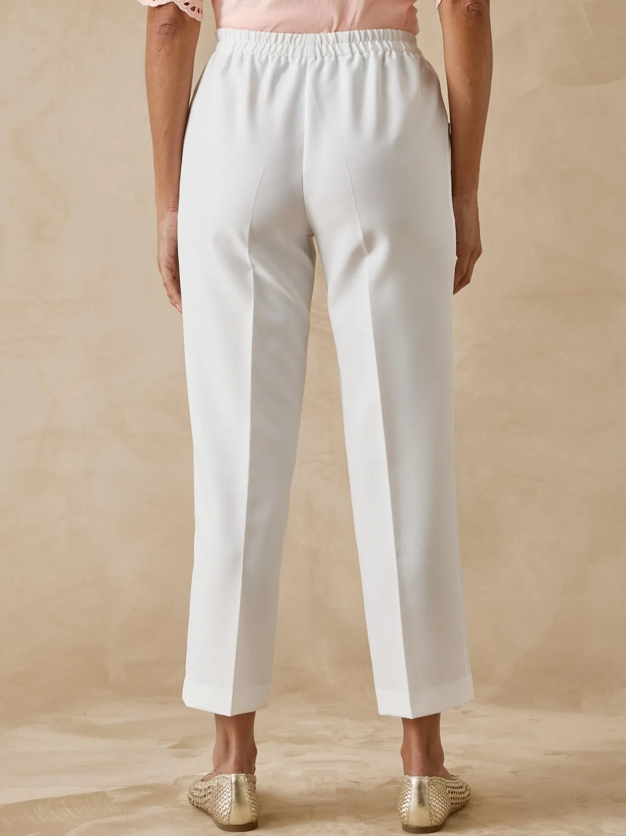 Femme Daxon Pantacourt élastiqué entrejambe 60cm