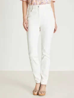 Femme Daxon Pantalon 5 poches coupe droite