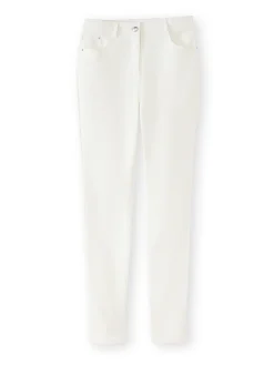 Femme Daxon Pantalon 5 poches coupe droite