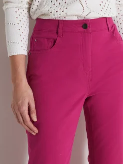 Femme Daxon Pantalon 5 poches coupe droite