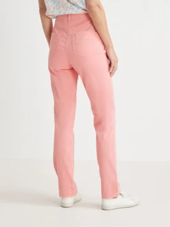 Femme Daxon Pantalon 5 poches coupe droite