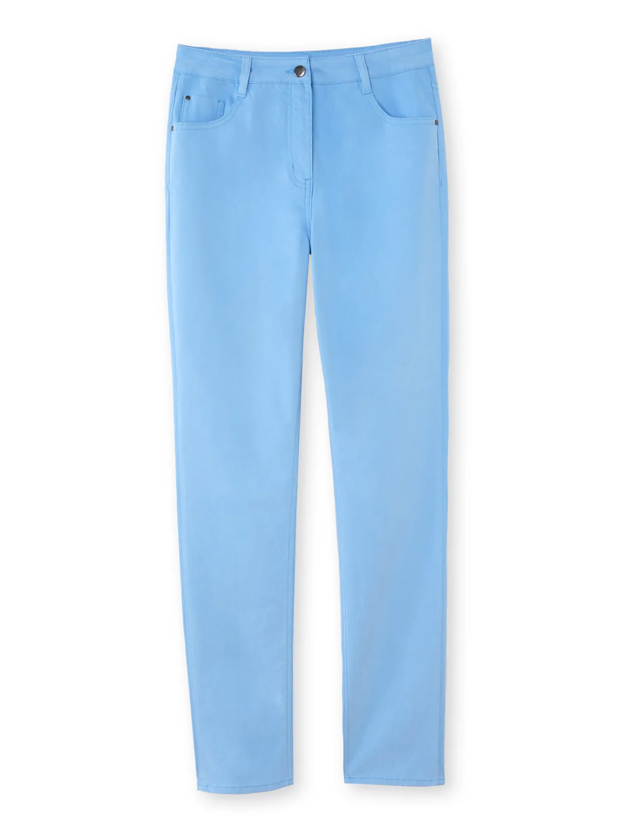 Femme Daxon Pantalon 5 poches coupe droite