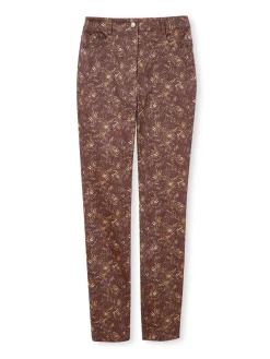 Femme Daxon Pantalon 5 poches taille haute