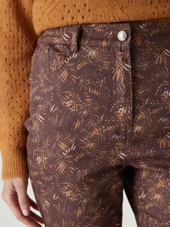 Femme Daxon Pantalon 5 poches taille haute