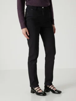 Femme Daxon Pantalon 5 poches taille haute