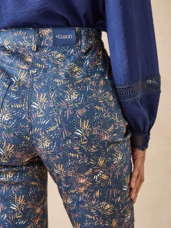 Femme Daxon Pantalon 5 poches taille haute