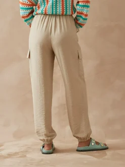 Femme Daxon Pantalon cargo élastiqué