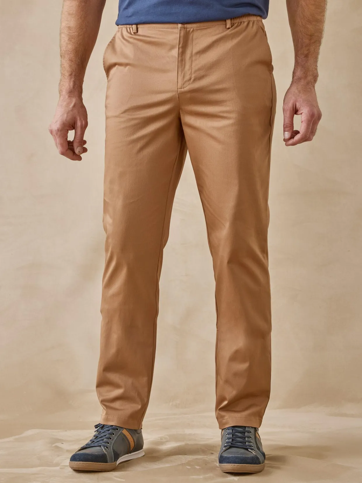 Homme Daxon Pantalon chino élastiqué