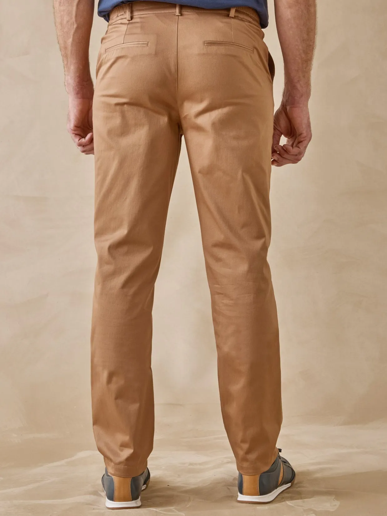 Homme Daxon Pantalon chino élastiqué