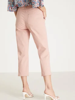 Femme Daxon Pantalon corsaire en toile extensible
