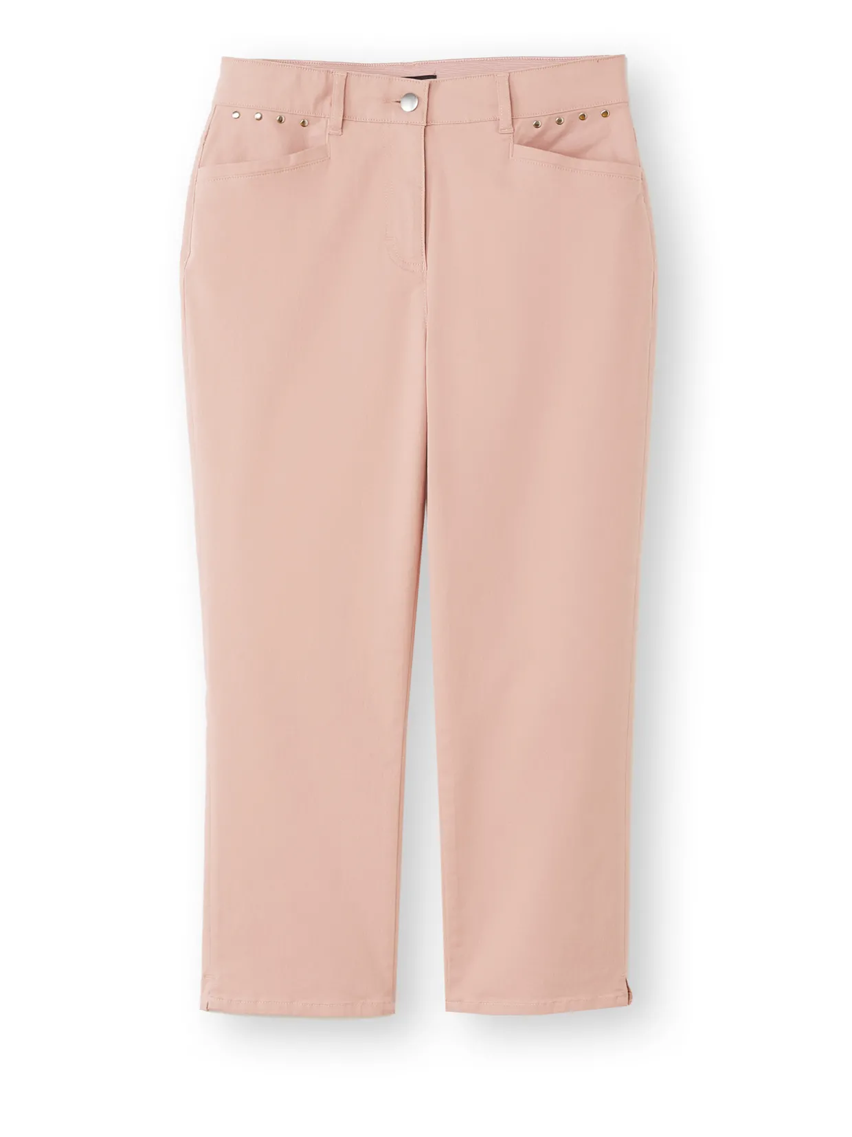 Femme Daxon Pantalon corsaire en toile extensible